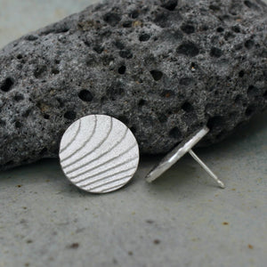 Medium Adduna Studs - Silver