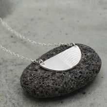 Load image into Gallery viewer, Half Moon Necklace - Silver
