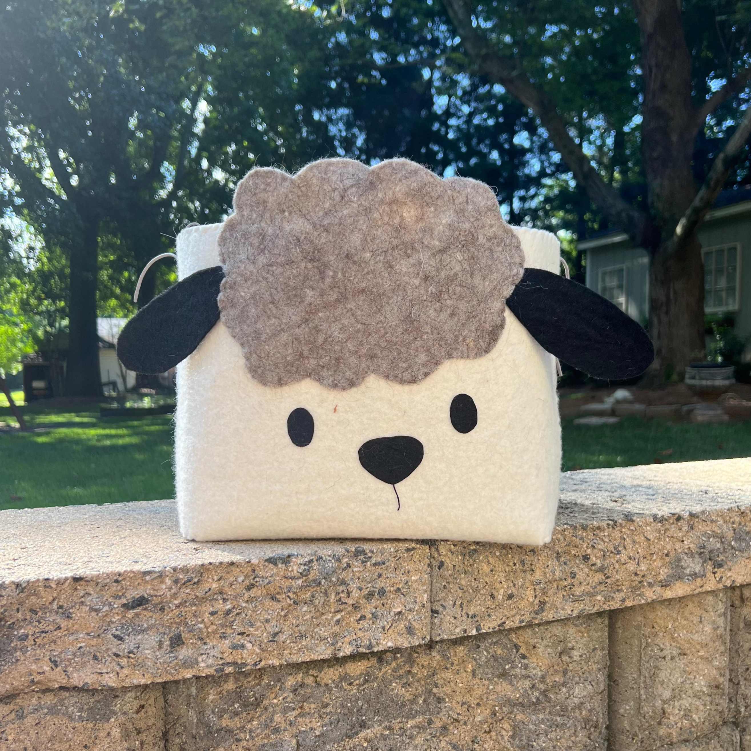 Children's Felt Storage Basket