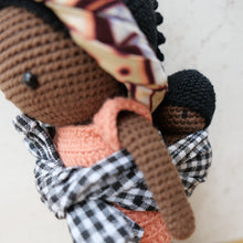Load image into Gallery viewer, Senegalese Crocheted Doll -Ndeye
