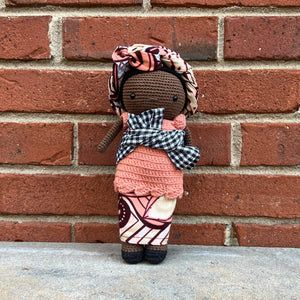 Senegalese Crocheted Doll -Ndeye