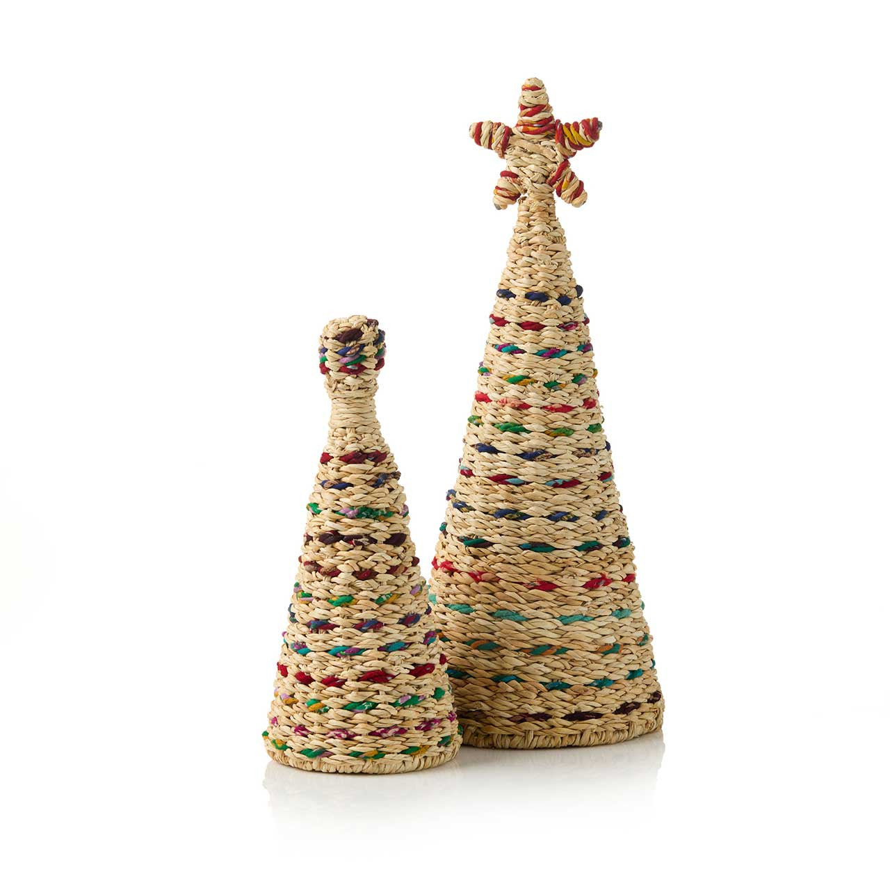 Sari Hogla Basket Tree - Set of 2