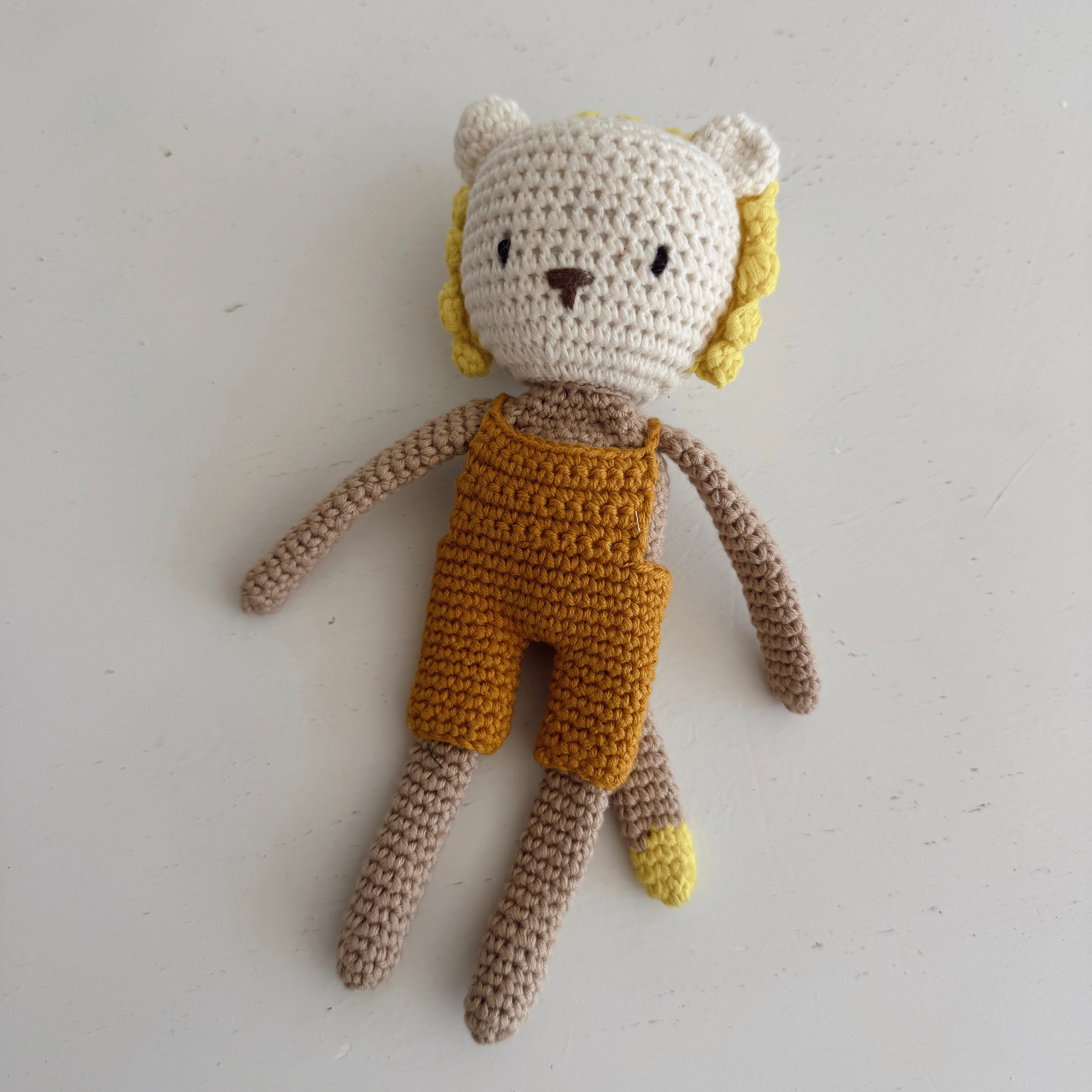 Crochet Animal Doll (Lion #9)