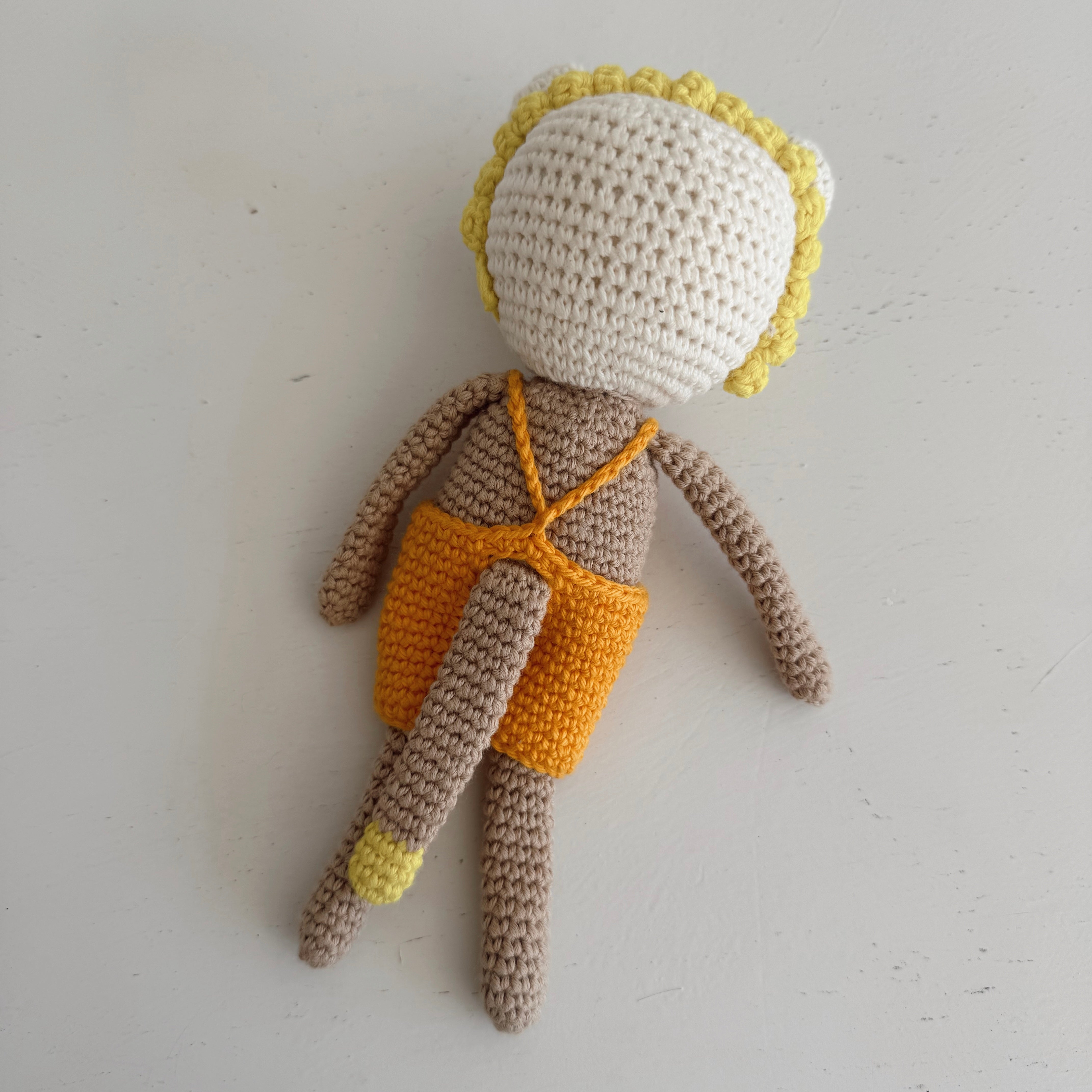 Crochet Animal Doll (Lion #4)