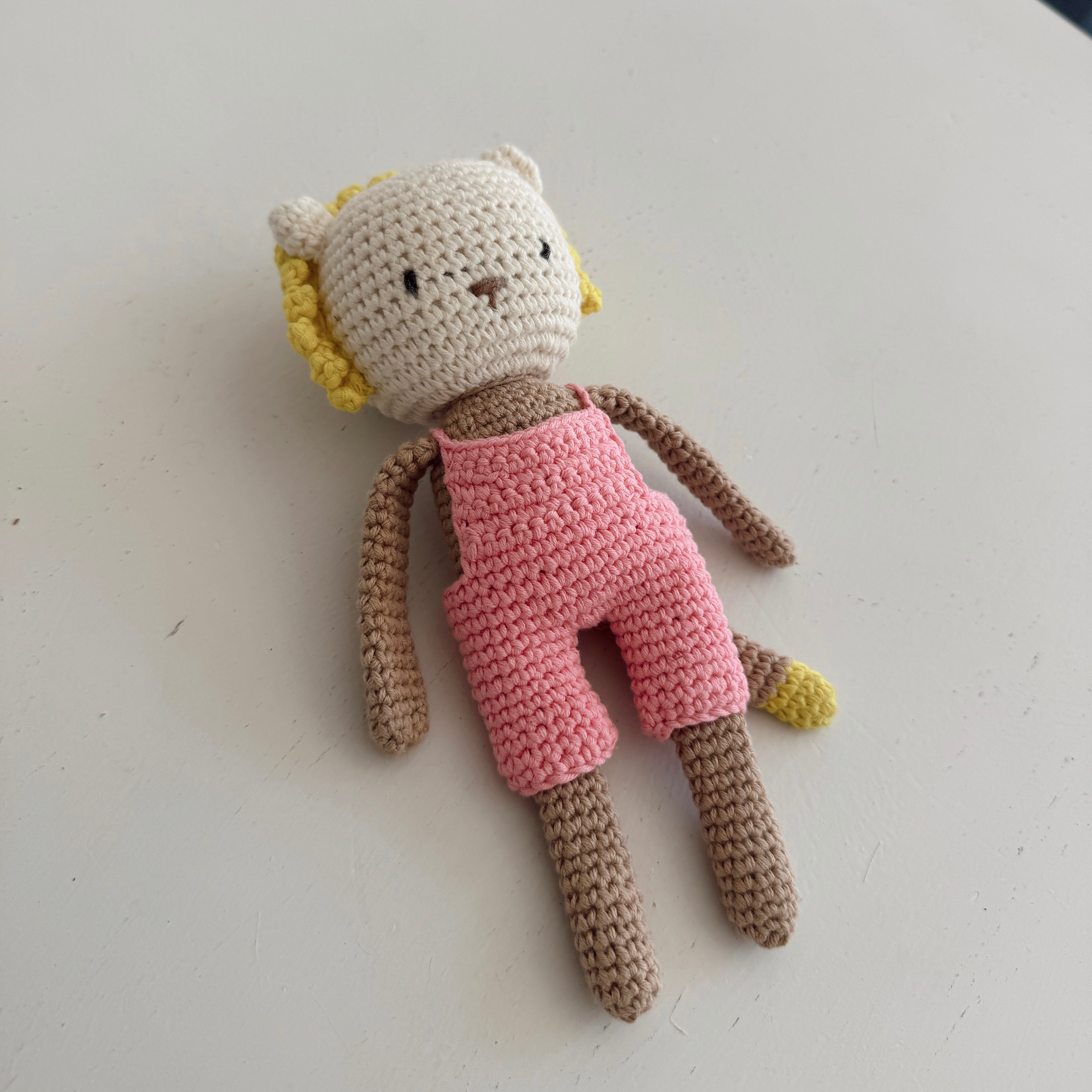 Crochet Animal Doll (Lion #5)