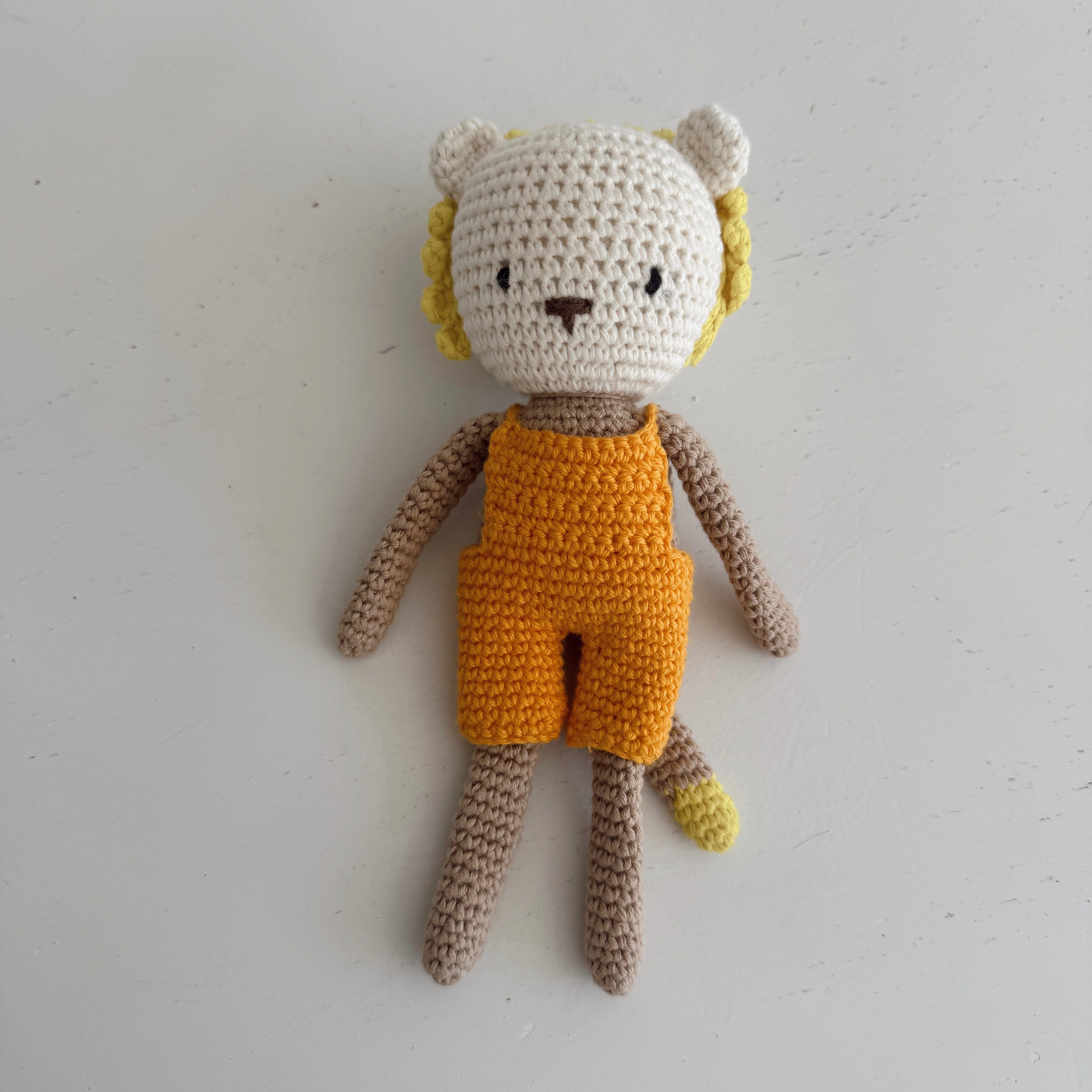 Crochet Animal Doll (Lion #4)