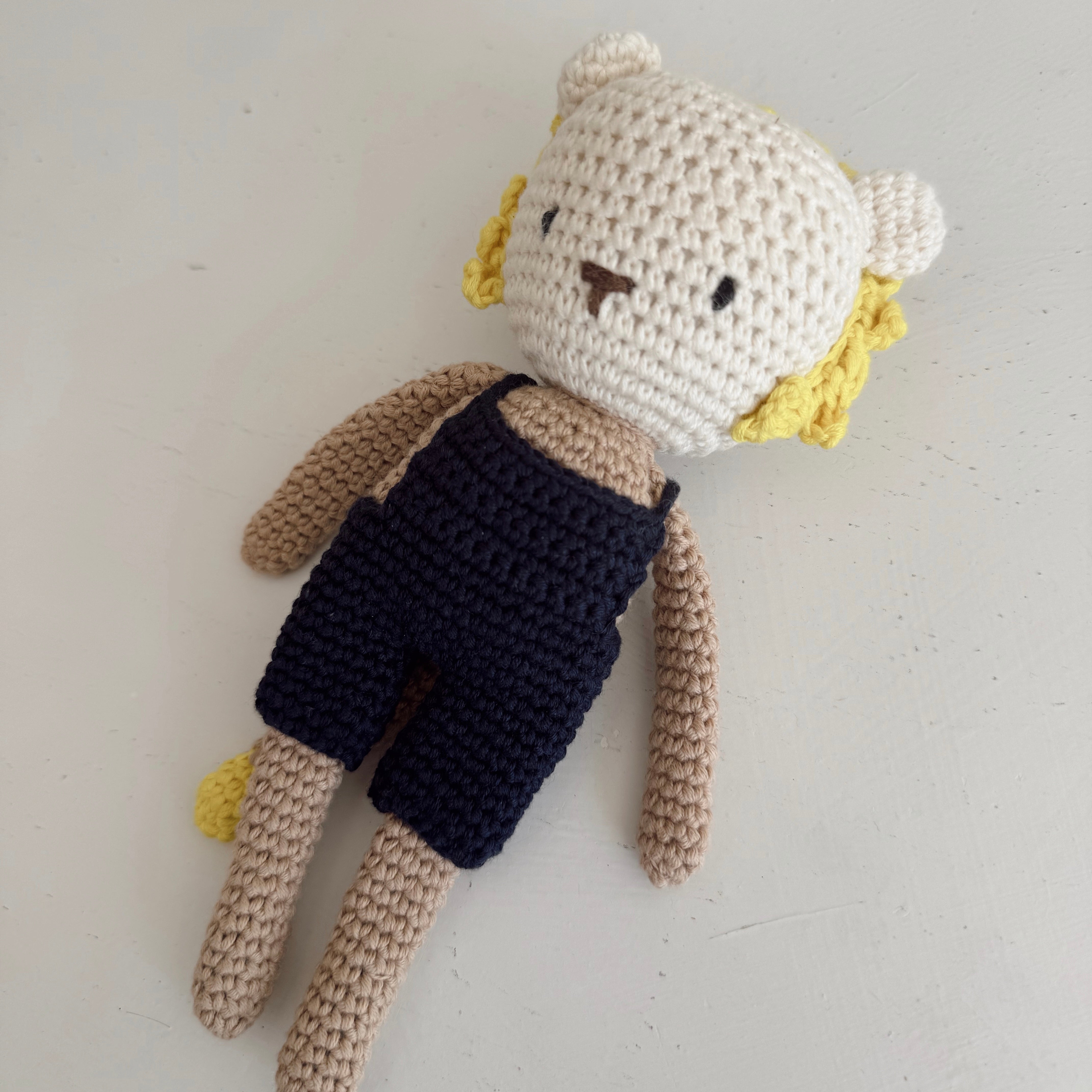 Crochet Animal Doll (Lion #1)