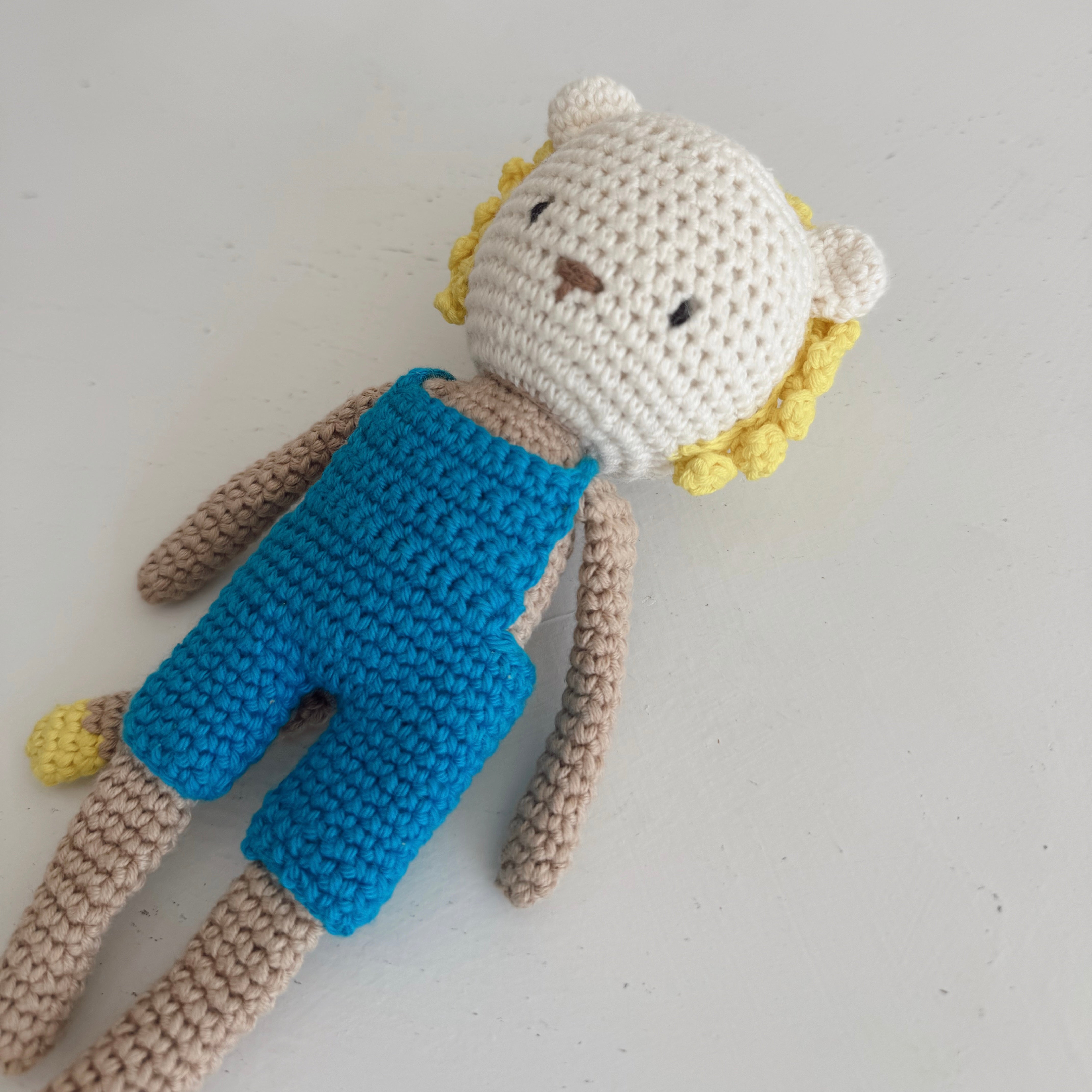 Crochet Animal Doll (Lion #2)