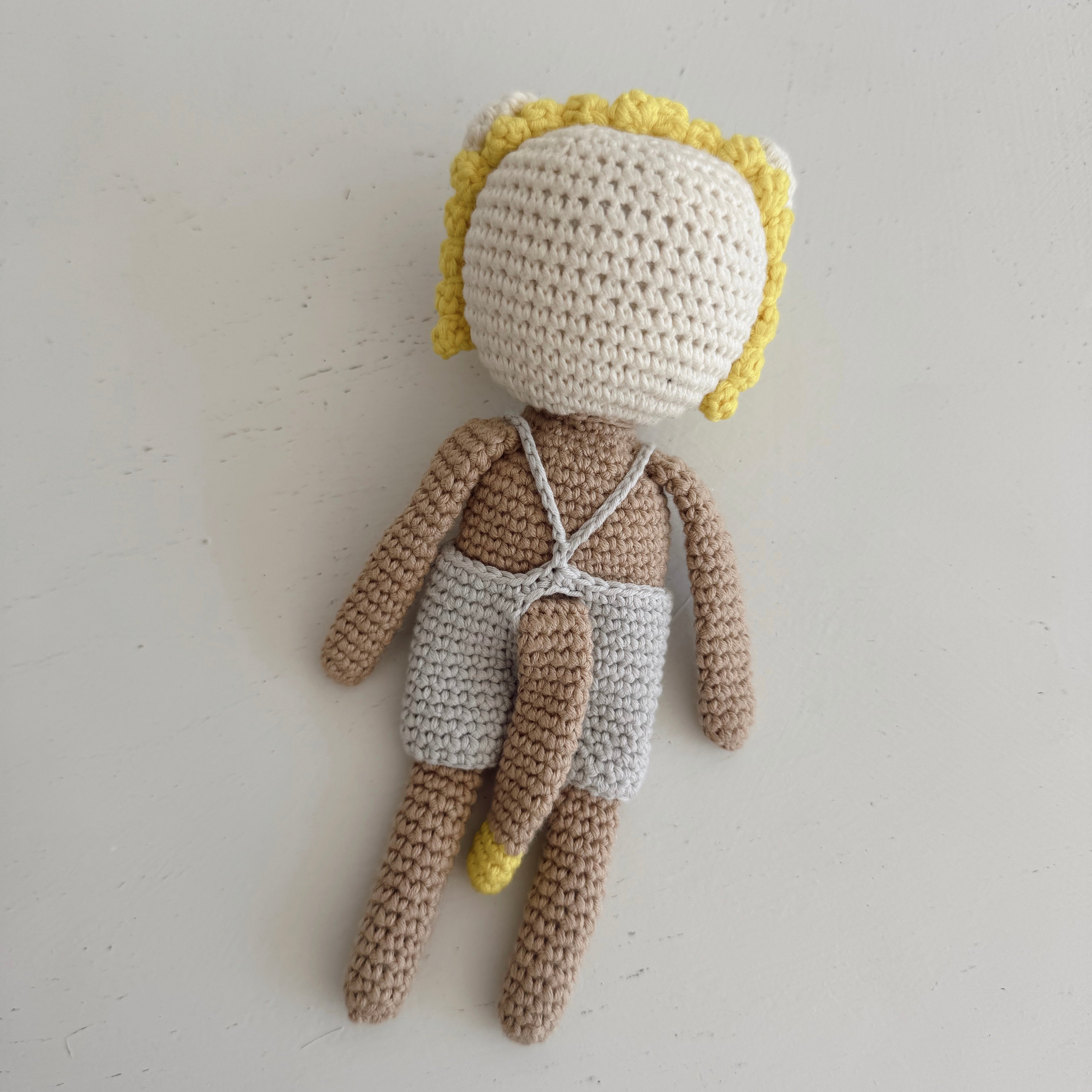 Crochet Animal Doll (Lion #3)