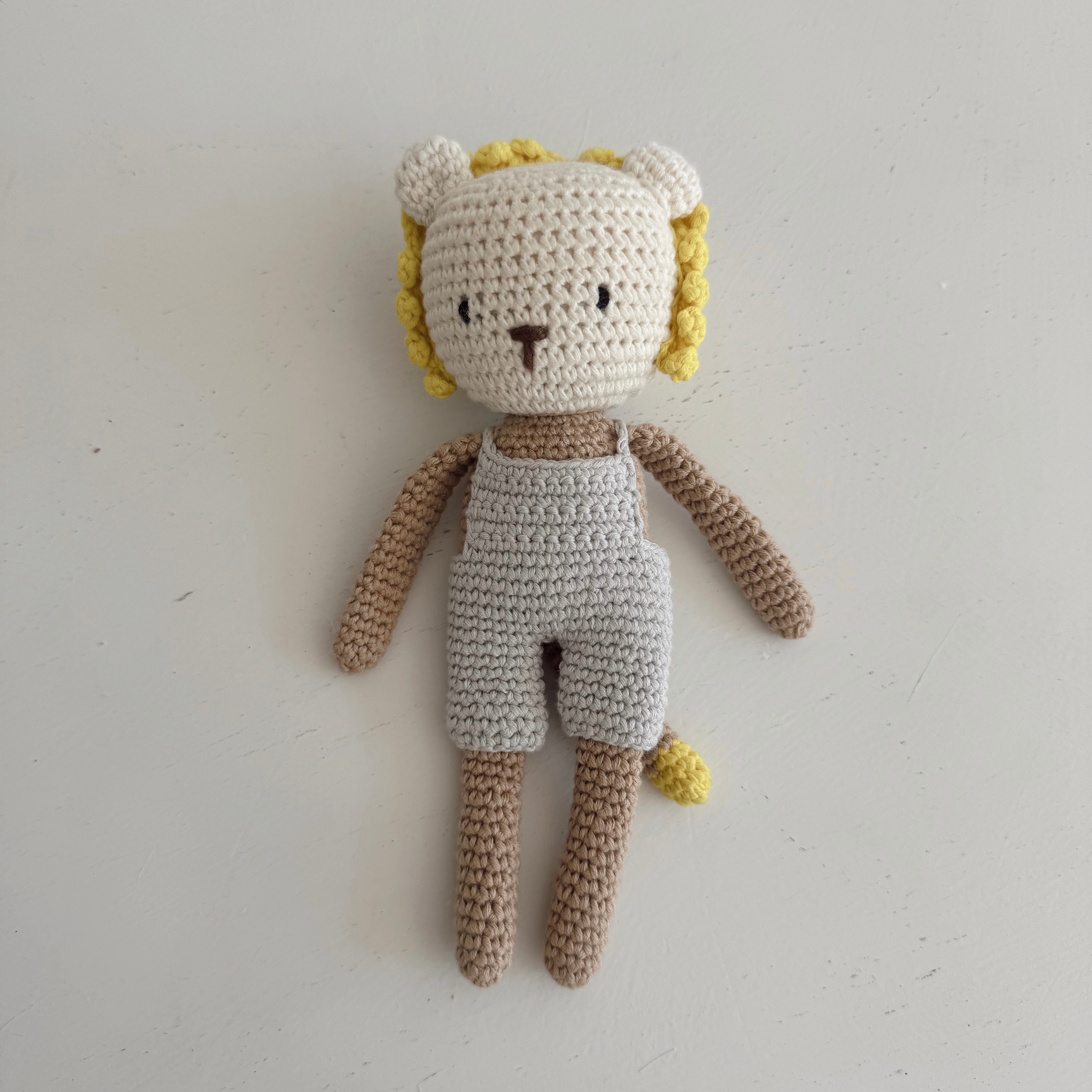 Crochet Animal Doll (Lion #3)