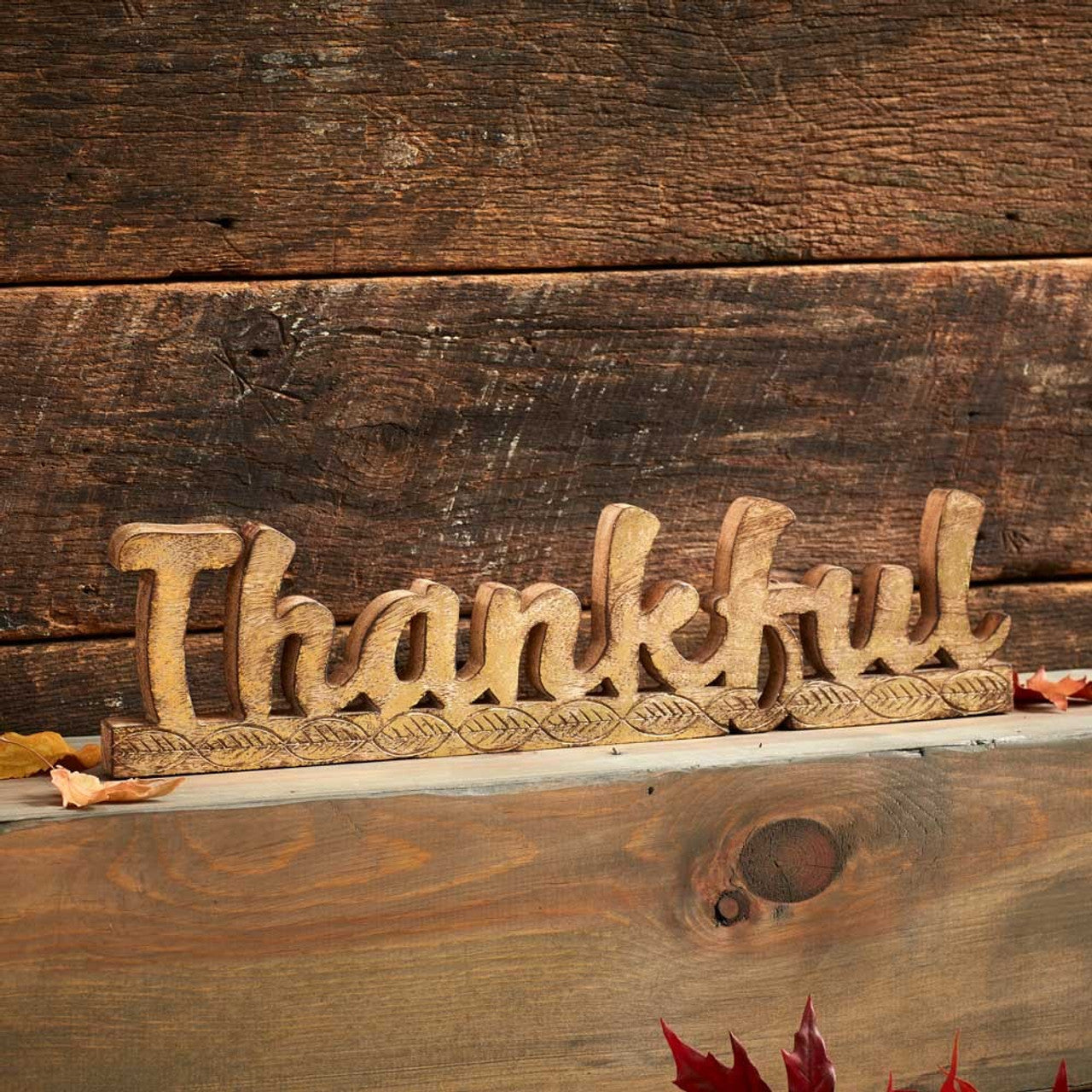 Thankful Word Art