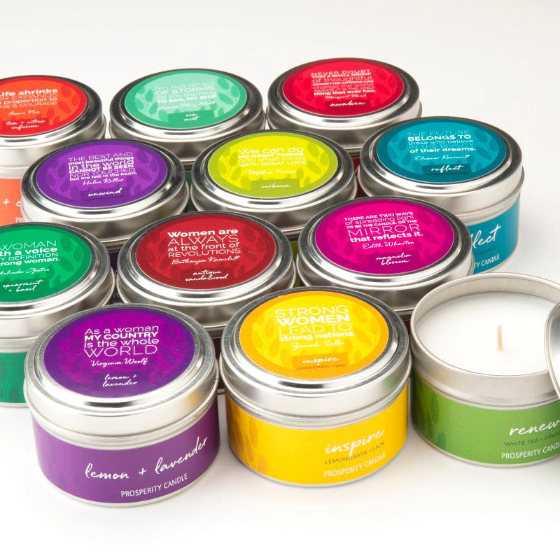 Year of Inspiration Quote Candle Collection