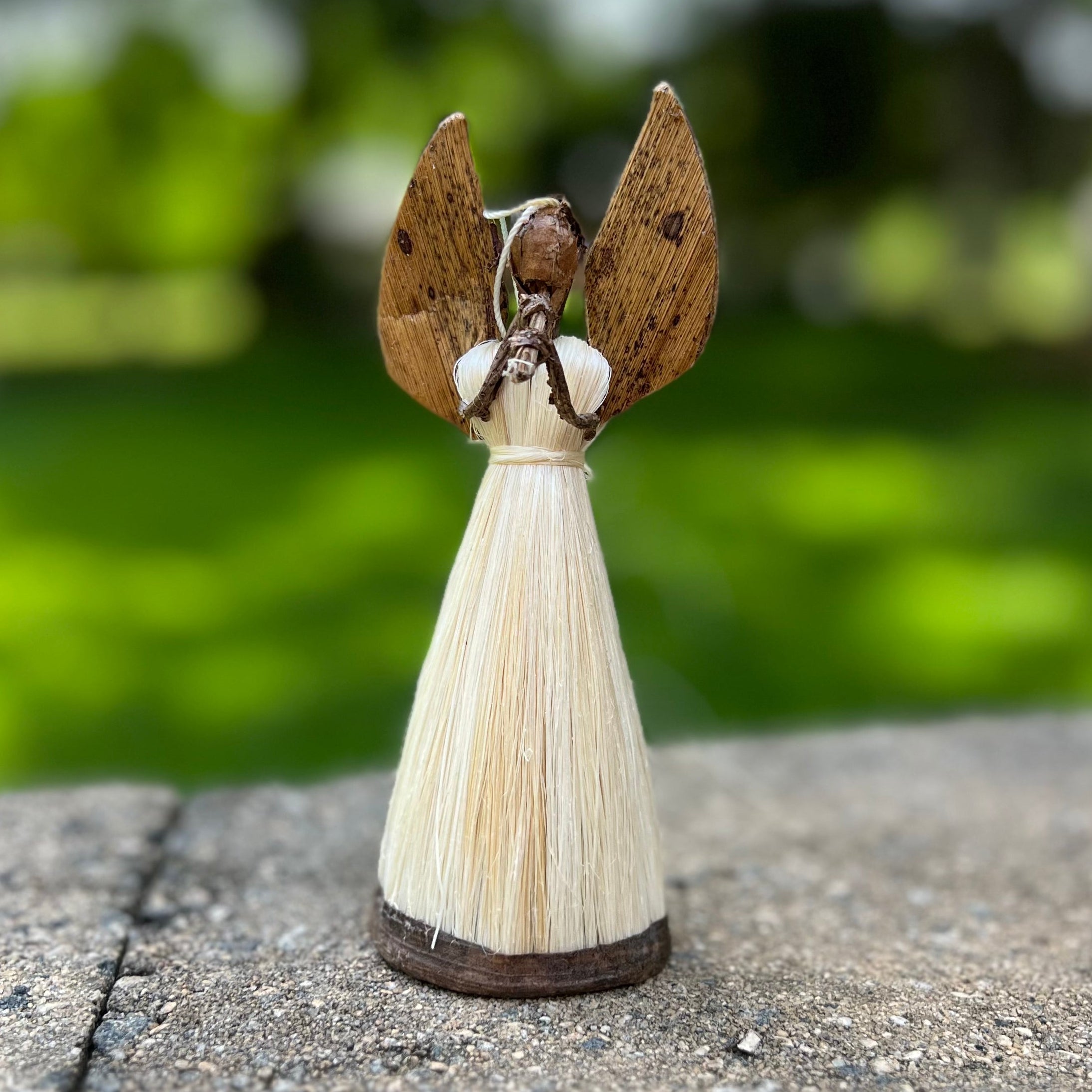 Banana Fiber Angel Ornaments