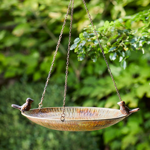 Iron Hanging Birdbath