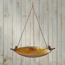 Load image into Gallery viewer, Iron Hanging Birdbath
