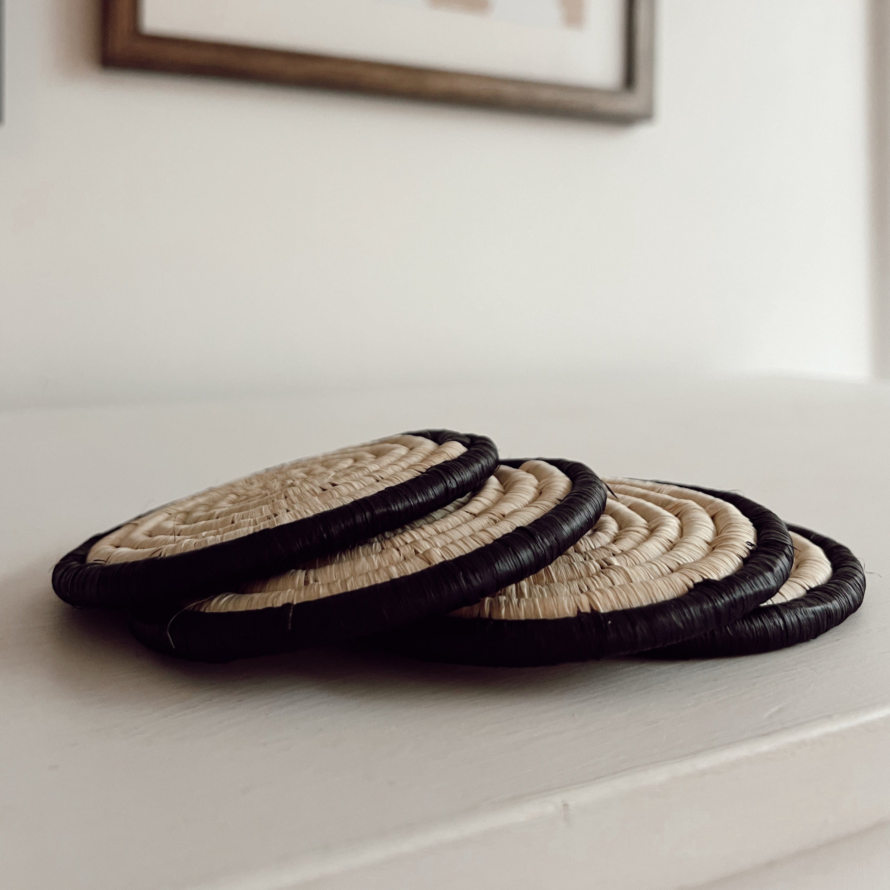 Set of Woven Coasters #5