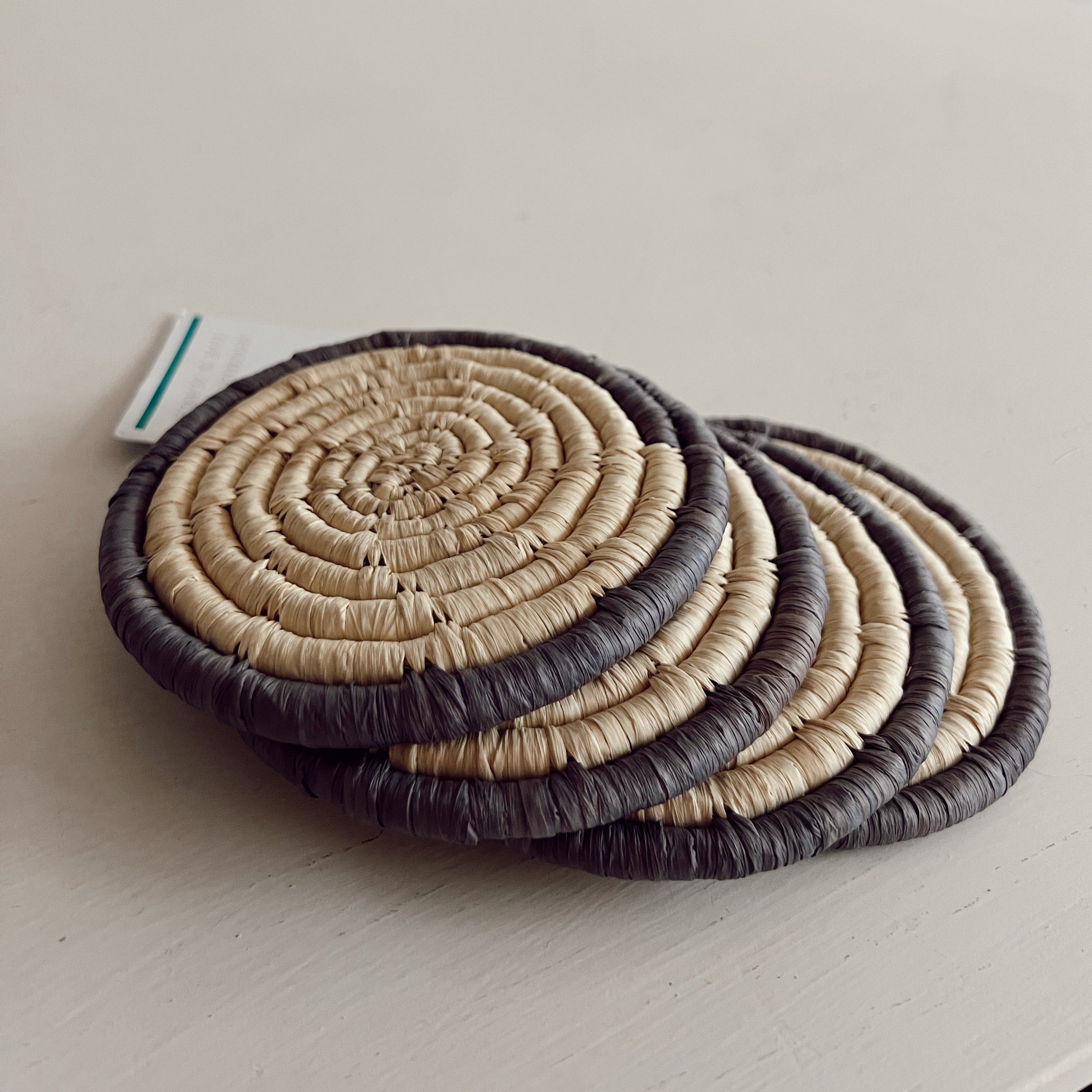 Set of Woven Coasters #6