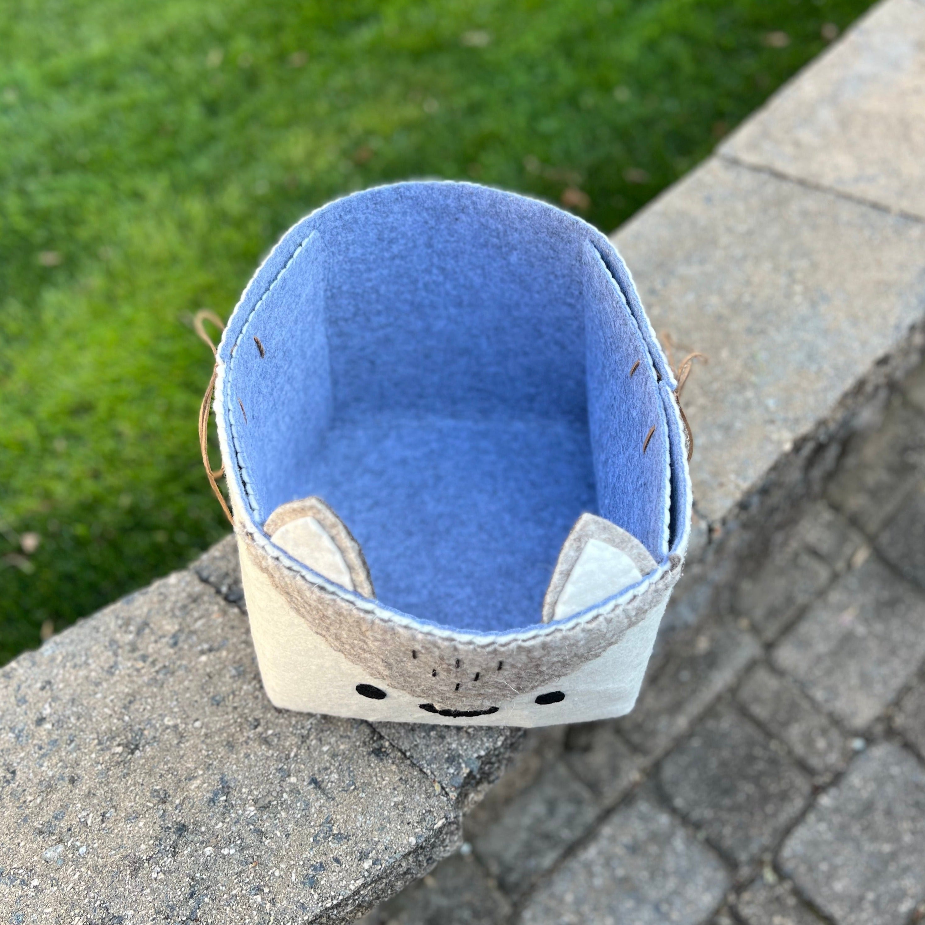 Children's Felt Storage Basket