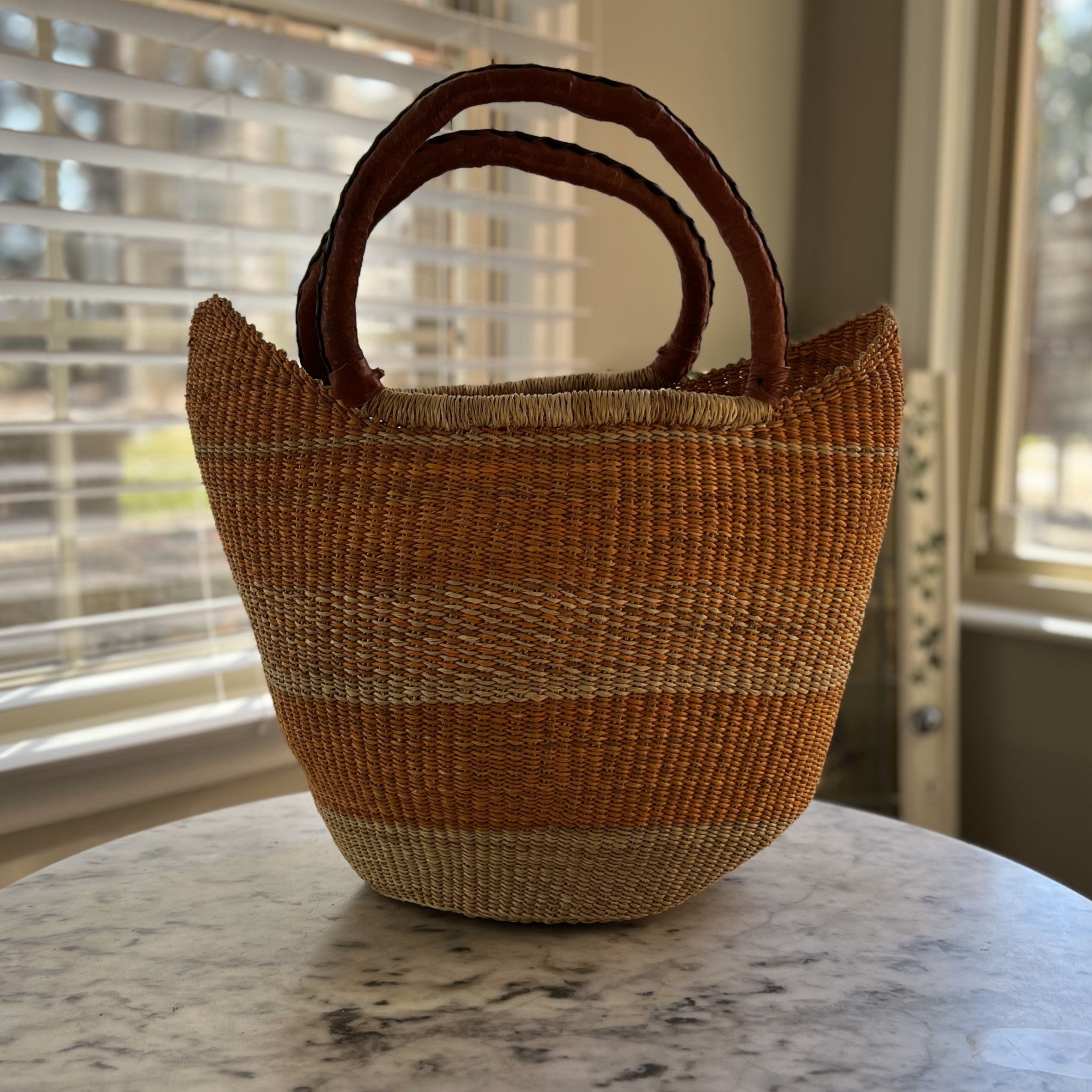 Large Basket Weave Tote