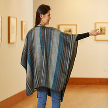 Load image into Gallery viewer, Mojana Striped Poncho
