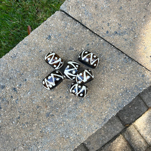 Bone Napkin Ring Set #6