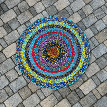Load image into Gallery viewer, Round Woven Rug #2
