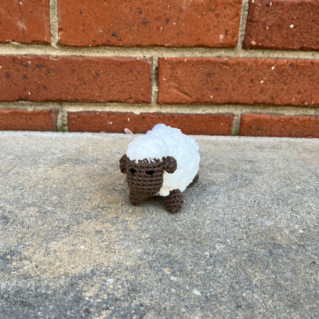 Crochet Sheep Ornament