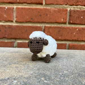 Crochet Sheep Ornament