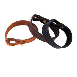 Single Wrap Leather Bracelet