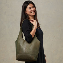 Load image into Gallery viewer, Shilani Leather Slouch Bag
