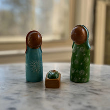 Load image into Gallery viewer, Stocky Soapstone Nativity
