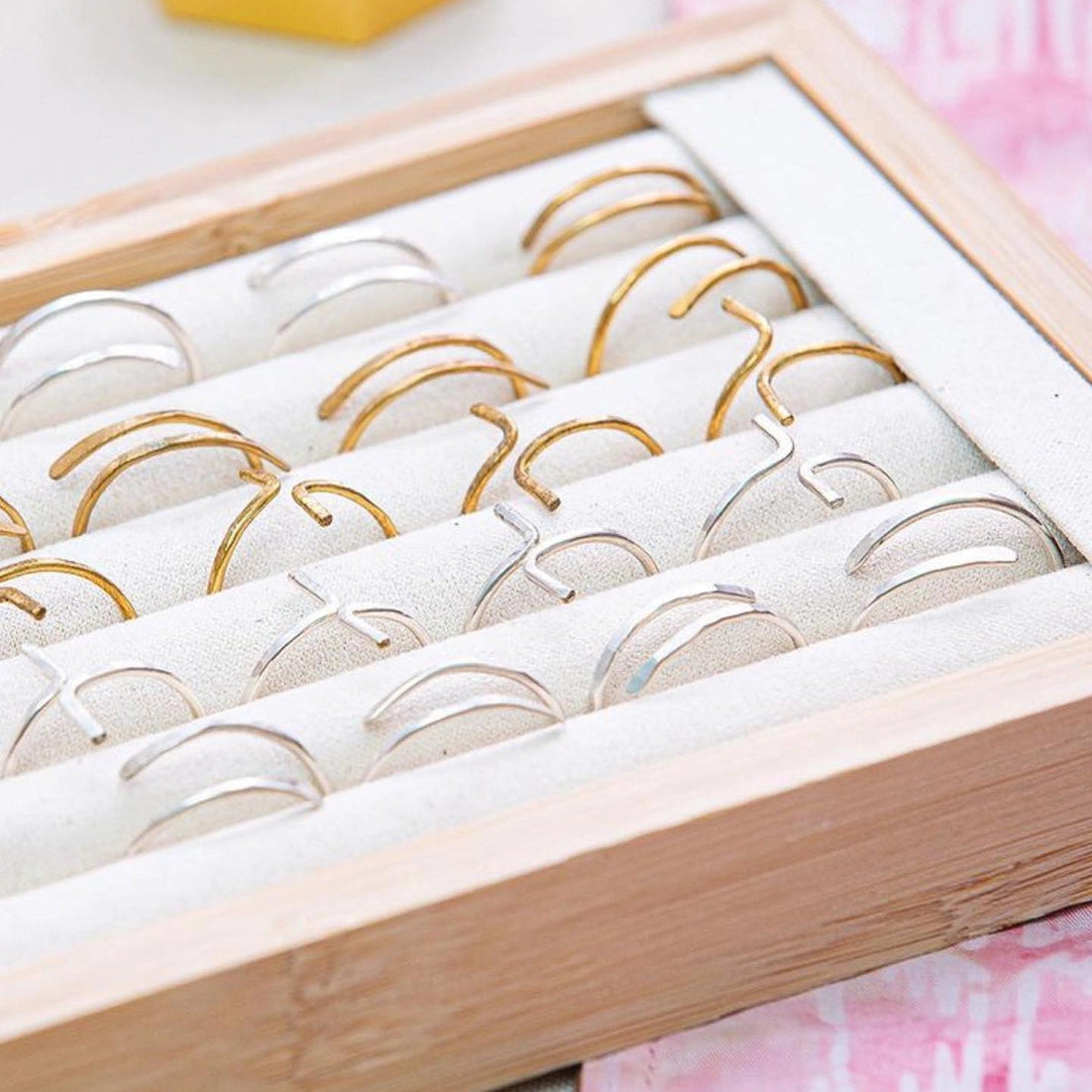 Hand-Hammered Wrap Ring (Sterling Silver)