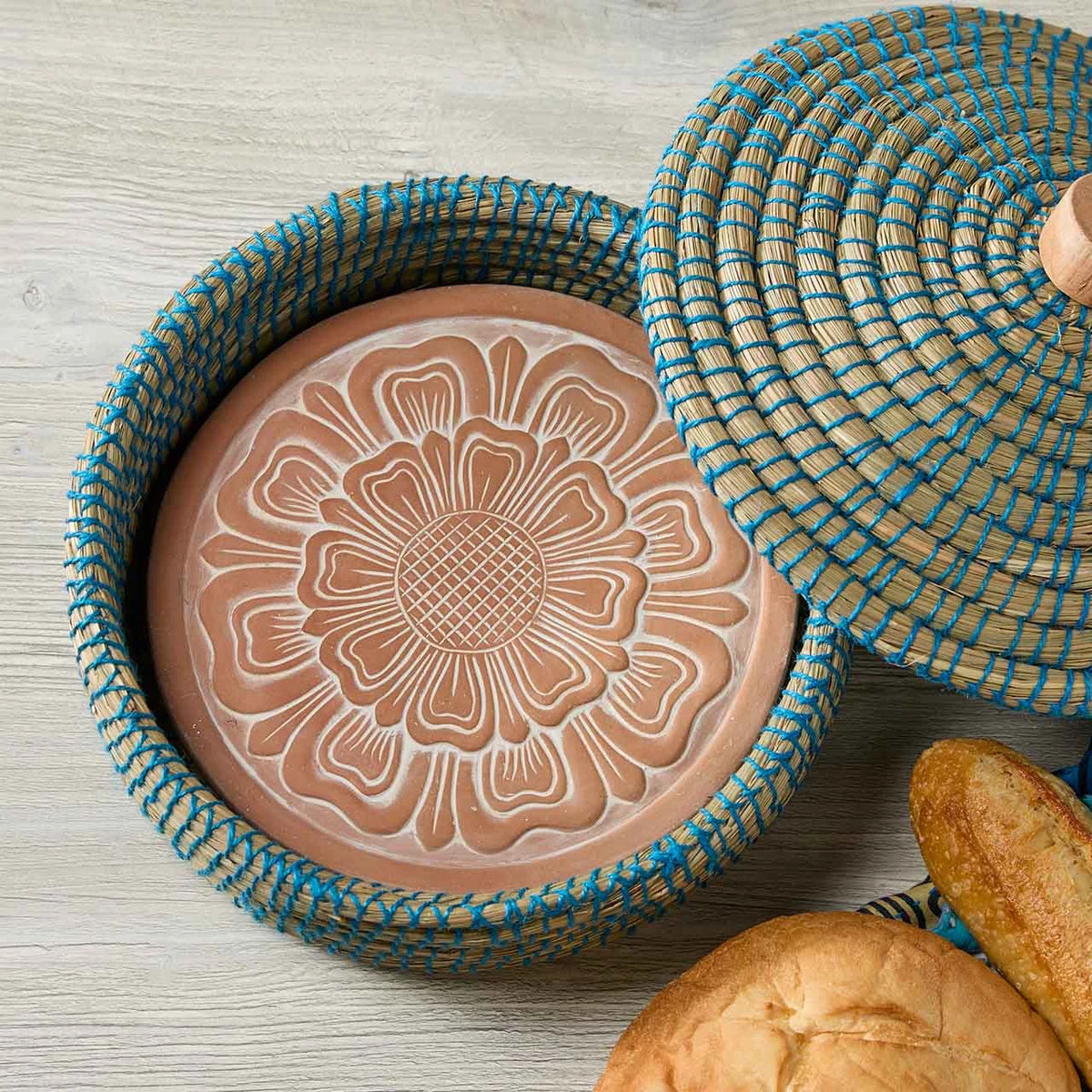 Zinnia Liddled Bread Warmer