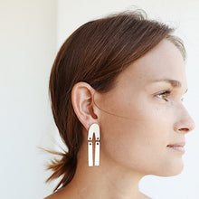 Load image into Gallery viewer, Dara Aluminum Drop Earrings
