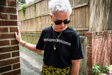 Load image into Gallery viewer, #RefugeesWelcome T-Shirt
