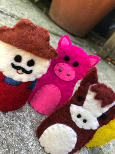 Farm Finger Puppet Set