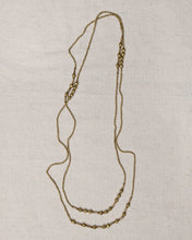Load image into Gallery viewer, Long Single Strand Artillery Bead Necklace
