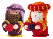 Load image into Gallery viewer, Crochet Toy Nativity
