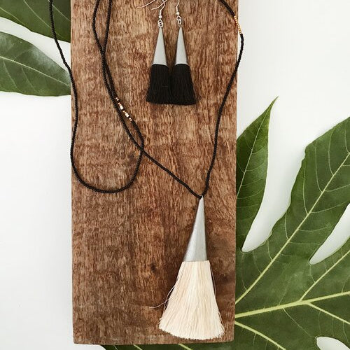 Fabiola Tassel Necklace