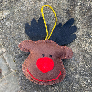Reindeer Ornament from Uganda
