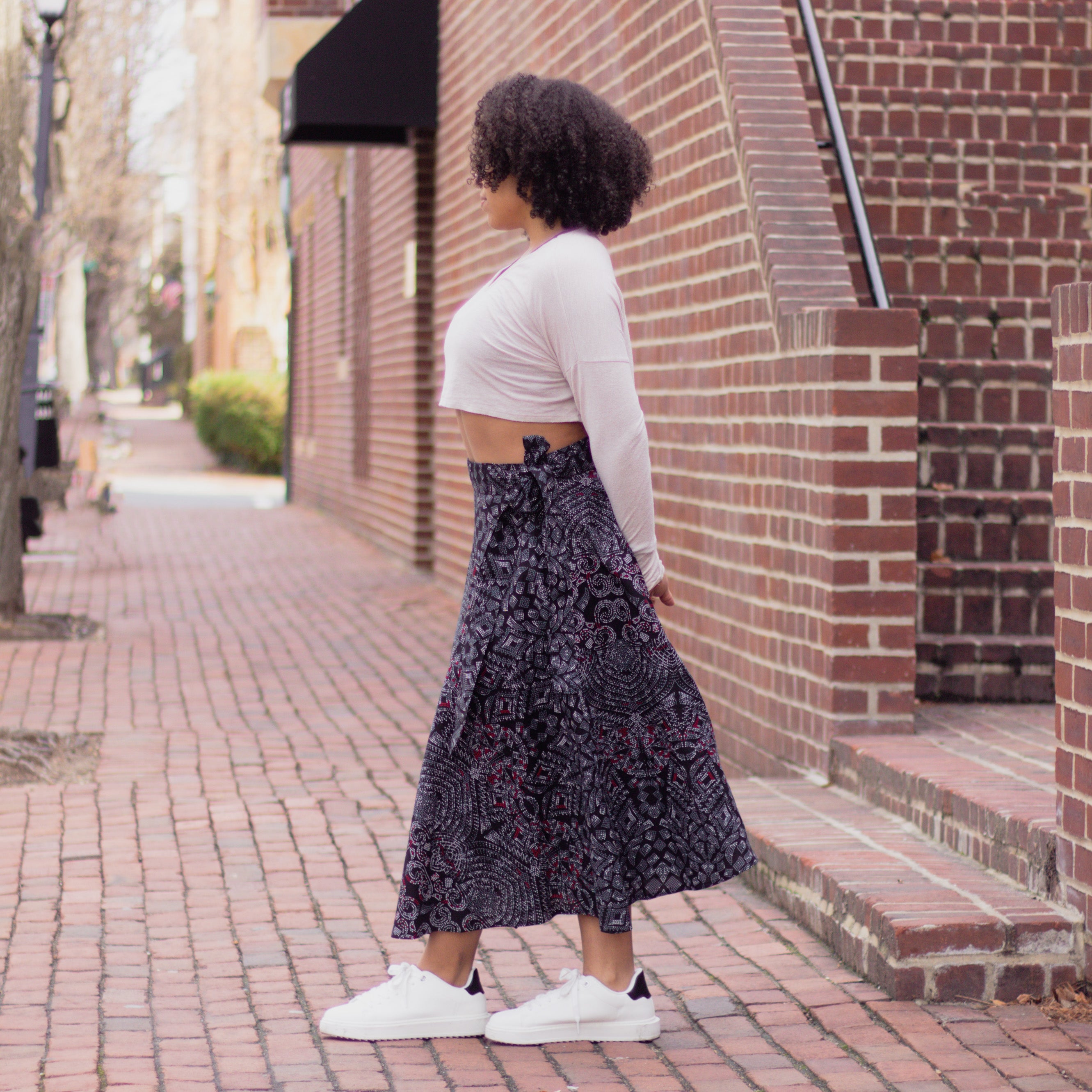 The Longer Wrap Skirt #8