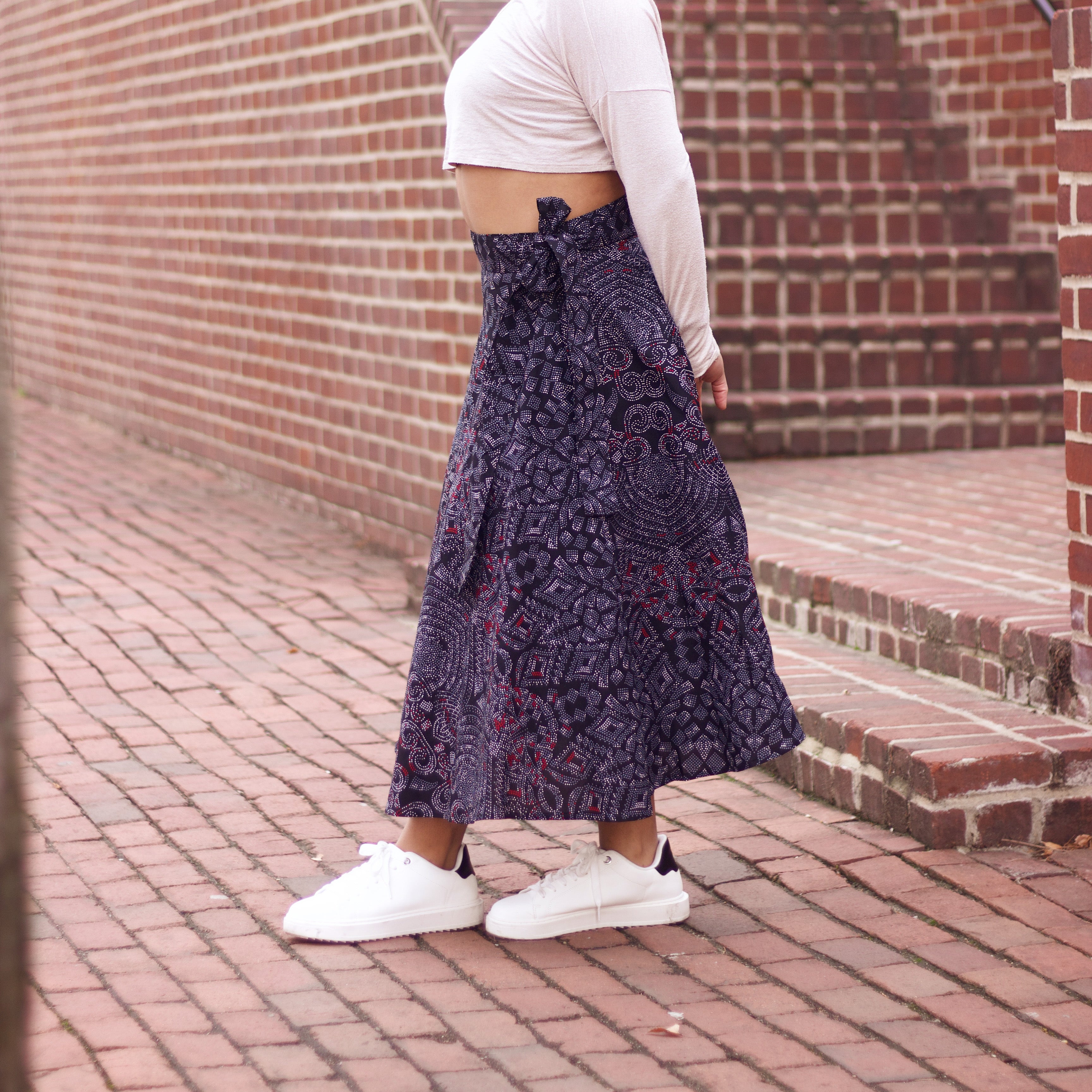 The Longer Wrap Skirt #8