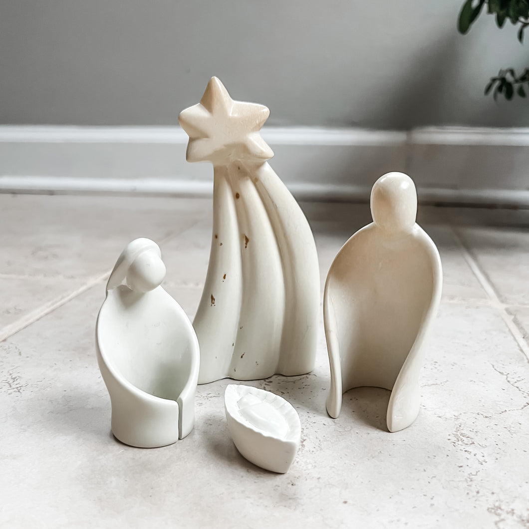 4-Piece Modern Nativity