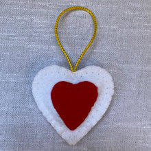 Load image into Gallery viewer, Heart Ornament from Uganda
