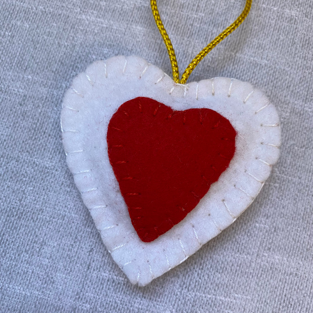 Heart Ornament from Uganda