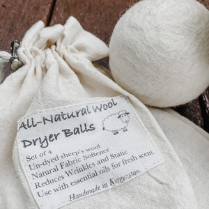 Set of Wool Dryer Balls