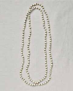 Long Mini Paper Bead Necklace