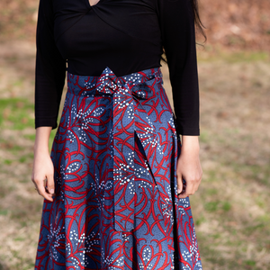 The Longer Wrap Skirt #9